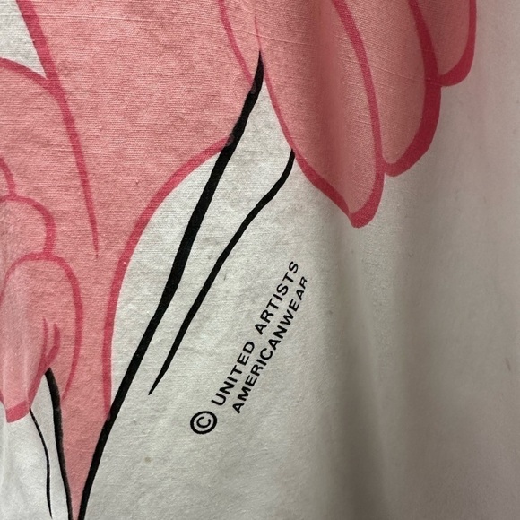 Vintage REVERSIBLE PINK PANTHER Big Print Crewneck Large - Picture 6 of 12